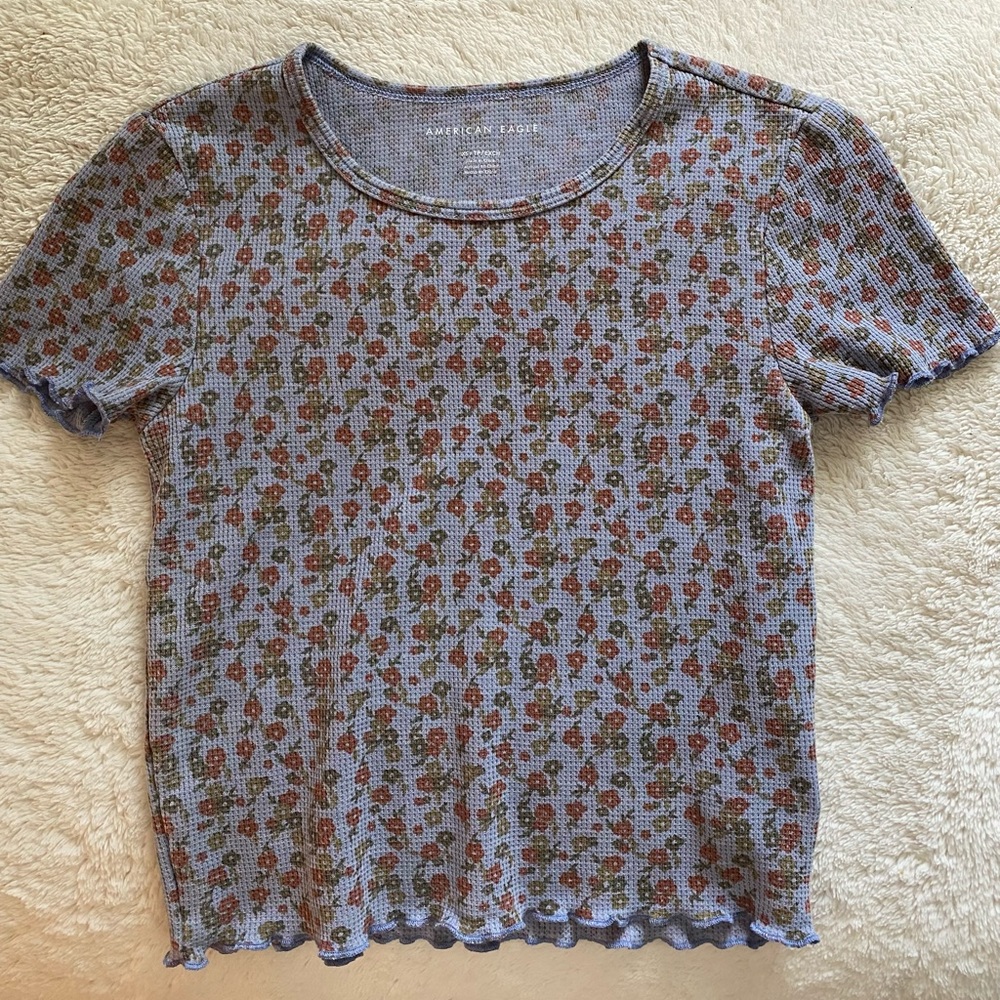 printed baby tee